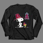 Los Angeles Angels Snoopy Woodstock Big Red Hat 4 Long Sleeves.jpg