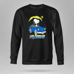Los Angeles Chargers Snoopy Driving with Woodstock 9 Sweatshirt