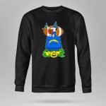 Los Angeles Chargers Snoopy Halloween Witch Reading Football Pumpkin 9 Sweatshirt