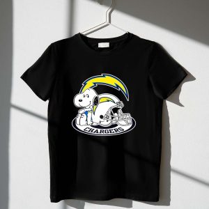 Los Angeles Chargers Snoopy Helmet Clipart 2 1 T Shirt