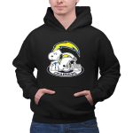 Los Angeles Chargers Snoopy Helmet Clipart 2 2 Hoodie