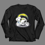 Los Angeles Chargers Snoopy Helmet Clipart 2 4 Long Sleeves