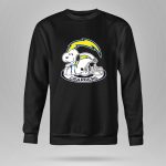 Los Angeles Chargers Snoopy Helmet Clipart 2 9 Sweatshirt