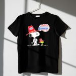 Los Angeles Clippers Snoopy with Woodstock in Team Hats 1 T Shirt