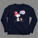 Los Angeles Clippers Snoopy with Woodstock in Team Hats 6 Long Sleeves