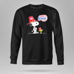 Los Angeles Clippers Snoopy with Woodstock in Team Hats 9 Hoodie
