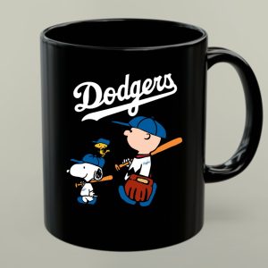 Los Angeles Dodgers Lets Play Baseball Together Snoopy 1 mug 1.jpg