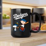 Los Angeles Dodgers Lets Play Baseball Together Snoopy 2 mug 1.jpg