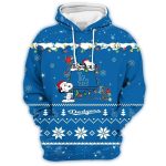 Los Angeles Dodgers Snoopy Dod House Merry Christmas All Over Print Hoodie 2.jpg