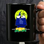 Los Angeles Dodgers Snoopy Halloween Moon Pumpkins Woodstock 3 mug 1.jpg