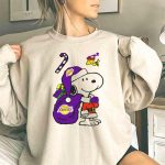 Los Angeles Lakers Snoopy Christmas Special 3 Sweatshirt