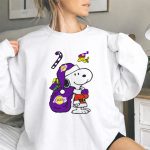 Los Angeles Lakers Snoopy Christmas Special 9 Sweatshirt