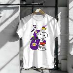 Los Angeles Lakers Snoopy Christmas Special T Shirt 6