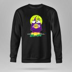 Los Angeles Lakers Snoopy Halloween Pumpkin Moon Bats 9 Sweatshirt
