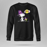 Los Angeles Lakers Snoopy Peanuts Basketball 9 Hoodie
