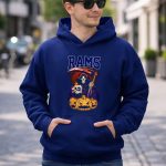 Los Angeles Rams Grim Reaper Halloween Pumpkins 8 Hoodie