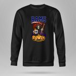 Los Angeles Rams Grim Reaper Halloween Pumpkins 9 Sweatshirt
