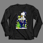 Los Angeles Rams Snoopy And Woodstock Christmas Rooftop Scene 4 Long Sleeves