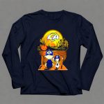 Los Angeles Rams Snoopy Charlie Brown Halloween Pumpkin Moon 6 Long Sleeves