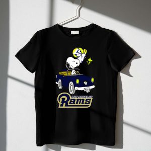 Los Angeles Rams Snoopy Driving with Woodstock 1 T Shirt