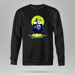 Los Angeles Rams Snoopy Halloween Peanuts Jack O Lanterns Full Moon 9 Sweatshirt