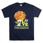 Love Packers Snoopy Green Bay Packers Autumn Tree T Shirt 7