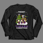 Lsu Tigers Merry Christmas Snoopy Christmas Tree Peanuts 4 Long Sleeves 1.jpg