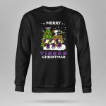Lsu Tigers Merry Christmas Snoopy Christmas Tree Peanuts 9 Sweatshirt 1.jpg