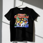 MERRY CHRISTMAS Charlie Brown Snoopy Peanuts Campfire Snowman 1 T Shirt 1.jpg