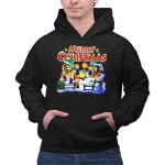 MERRY CHRISTMAS Charlie Brown Snoopy Peanuts Campfire Snowman 2 Hoodie 1.jpg