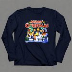MERRY CHRISTMAS Charlie Brown Snoopy Peanuts Campfire Snowman 6 Long Sleeves 1.jpg