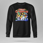 MERRY CHRISTMAS Charlie Brown Snoopy Peanuts Campfire Snowman 9 Sweatshirt 1.jpg