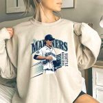 Mariners Logan Gilbert Baseball Pitcher Catches Ball In T Shirt 3.jpg