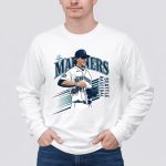 Mariners Logan Gilbert Baseball Pitcher Catches Ball In T Shirt 4.jpg