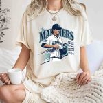 Mariners Logan Gilbert Baseball Pitcher Catches Ball In T Shirt 7.jpg