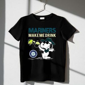 Mariners Make Me Drink Seattle Mariners Snoopy Fan 1 T Shirt.jpg