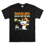 Marlins Make Me Drink Snoopy Miami Marlins Fans T Shirt 6 1.jpg