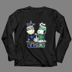 Mashup Charlie Brown Dallas Cowboys And Snoopy Dallas Stars Skyline Fist Bump 4 Long Sleeves.jpg
