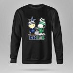 Mashup Charlie Brown Dallas Cowboys And Snoopy Dallas Stars Skyline Fist Bump 9 Sweatshirt.jpg