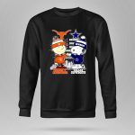 Mashup Charlie Brown Dallas Cowboys vs Snoopy Texas Longhorns City Skyline 9 Sweatshirt.jpg