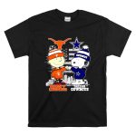 Mashup Charlie Brown Dallas Cowboys vs Snoopy Texas Longhorns City Skyline T Shirt 6.jpg