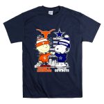 Mashup Charlie Brown Dallas Cowboys vs Snoopy Texas Longhorns City Skyline T Shirt 7.jpg