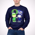 Mashup Charlie Brown Fist Bump Snoopy Oregon Ducks X Seattle Seahawks 3 Sweatshirt 1.jpg