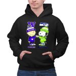 Mashup Charlie Brown Fist Bump Snoopy Washington Huskies X Seattle Seahawks 2 Hoodie 1.jpg