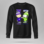 Mashup Charlie Brown Fist Bump Snoopy Washington Huskies X Seattle Seahawks 9 Sweatshirt 1.jpg