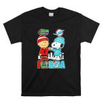 Mashup Charlie Brown Gators and Snoopy Dolphins Florida City Skyline T Shirt 6.jpg