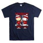 Mashup Charlie Brown Georgia Bulldogs On Saturdays X Snoopy Atlanta Falcons On Sundays Skyline T Shirt 7.jpg