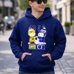 Mashup Charlie Brown Indianapolis Colts and Snoopy Notre Dame Fighting Irish city skyline 8 Hoodie.jpg