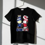 Mashup Charlie Brown Kansas City Royals Snoopy Kansas City Chiefs 1 T Shirt