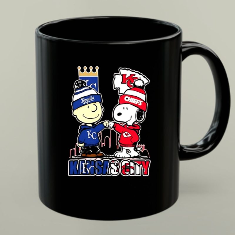 Mashup Charlie Brown Kansas City Royals Snoopy Kansas City Chiefs 1 Mug.jpg